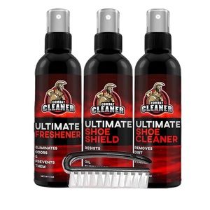 NEW! Shoe Cleaner Kit Shoe Deodorizer Spray Shoe Shield For Leather and Suede